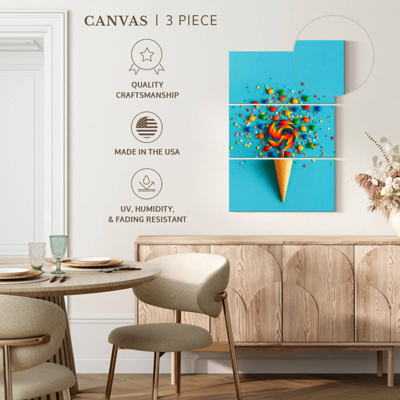 Yarlin Candy Cone, 45" H x 28" W