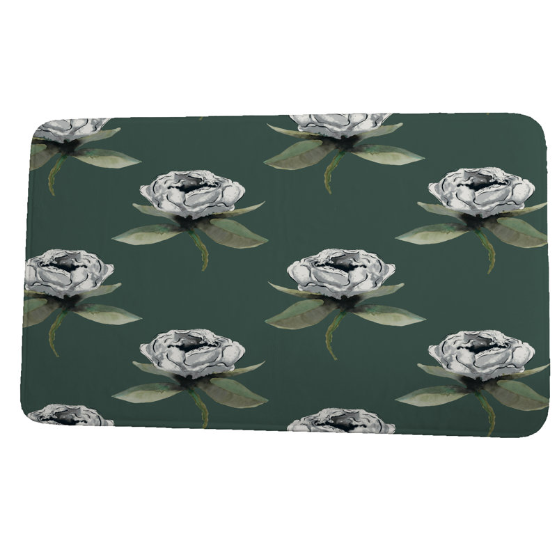 Tapis de bain Ontario, l 17 po x L 24 po, Vert