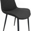 Chaise en polyuréthane avec pieds en métal-340404718