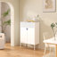 Armoire d'appoint en acier Trevyn-781647885