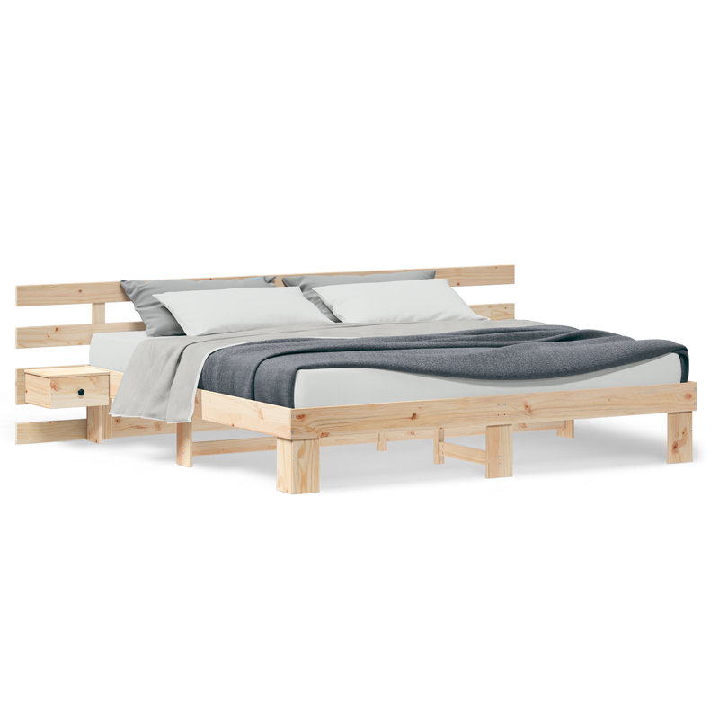 Bed, Natural, Super King (6')