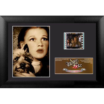 Souvenirs encadrée mini filmcell presentation Wizard of Oz 75th Anniversary