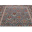 Tapis zone en laine 9 pi 3 po x 9 pi 9 po "one-of-kind" noué la new age kazak