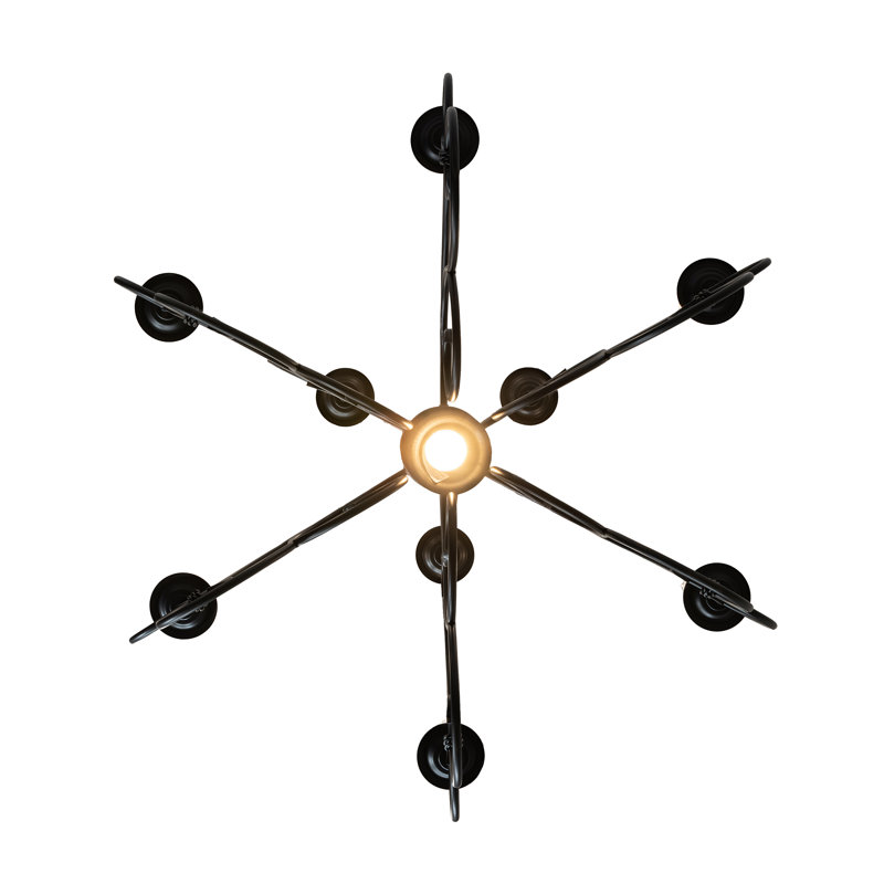 Lustre 10 lumières à deux niveaux Opress