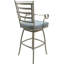 Tabouret de bar d'extérieur ou d'intérieur avec accoudoirs de 30 po-36805080-36805084