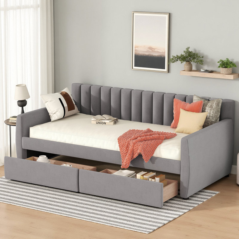 Lit de jour Elegant Classic, Gris
