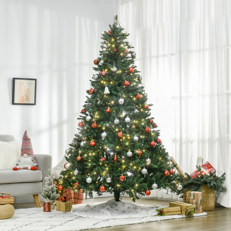 Sapin de Noël artificiel illuminé 7 pi