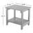 Clarence Rectangular Outdoor Side Table , 19.68'' in. W 15.74'' in. D-86738464