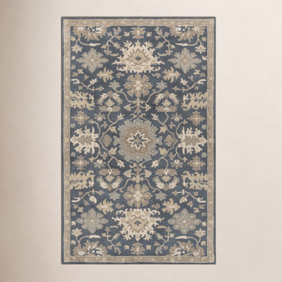 Arden Hand-Tufted Wool Floral Rug