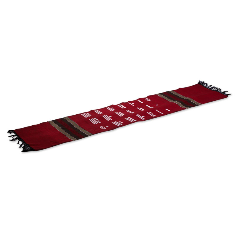 Geometric 100% Cotton Table Runner