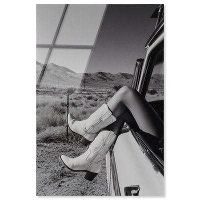 Cowboy Boots Acrylic Print Photography Wall Art by Notoriart, Ready to Hang, 20 x 30