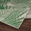 Dajerin Indoor & Outdoor Boho Rug Green/Ivory-559108273