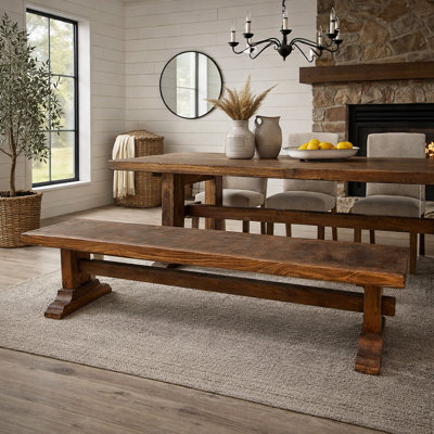 Julain Solid Wood Bench