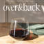 over&back Modern Mouth-Blown Glassware - Set of 4 Contemporary Stemless-99312950