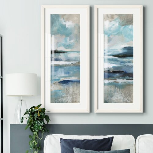 WexfordHome Distant Drama I Framed On Paper 2 Pieces Painting & Reviews ...