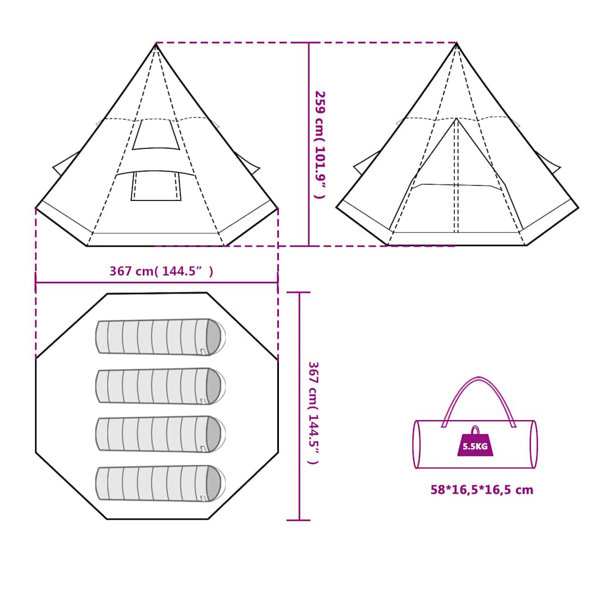Dimensions du produit