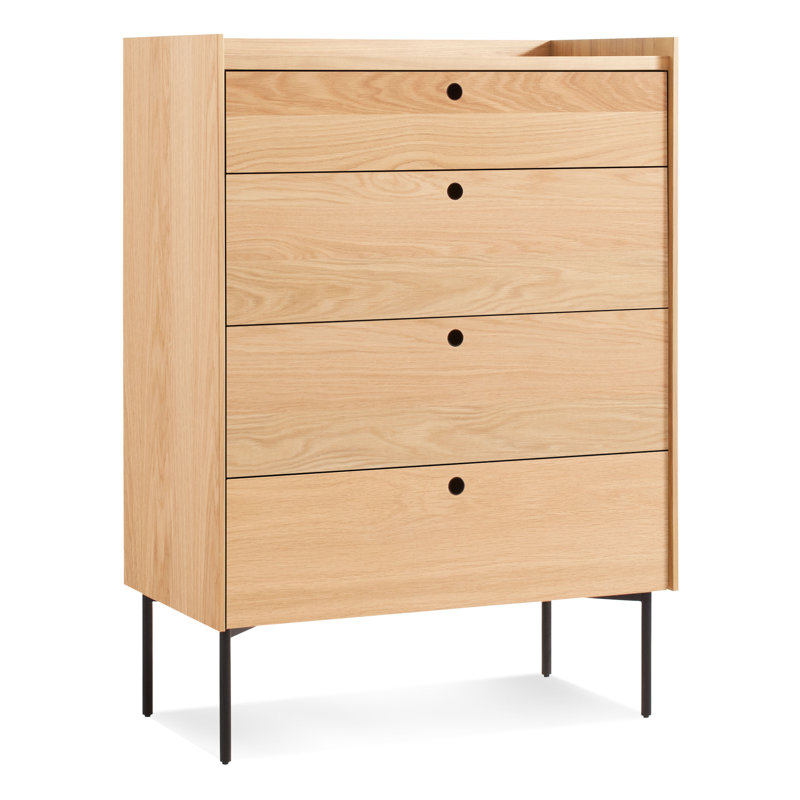 Peek 4 - Drawer Dresser, White Oak