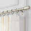 Tringle à rideau 1 1/8 po de diamètre, embouts cylindriques et tringle ajustable murale en acier Mode Collection Premium-63562238-63562241