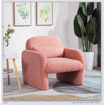 Charmant et confortable fauteuil en molleton Teddy pour diverses pièces, améliorant votre espace et procurant une détente ultime