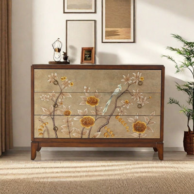 Buffet de rangement élégant au design rétro