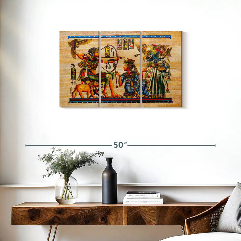 Senne, chasse aux oiseaux antiques, H 20 po x l 33 po