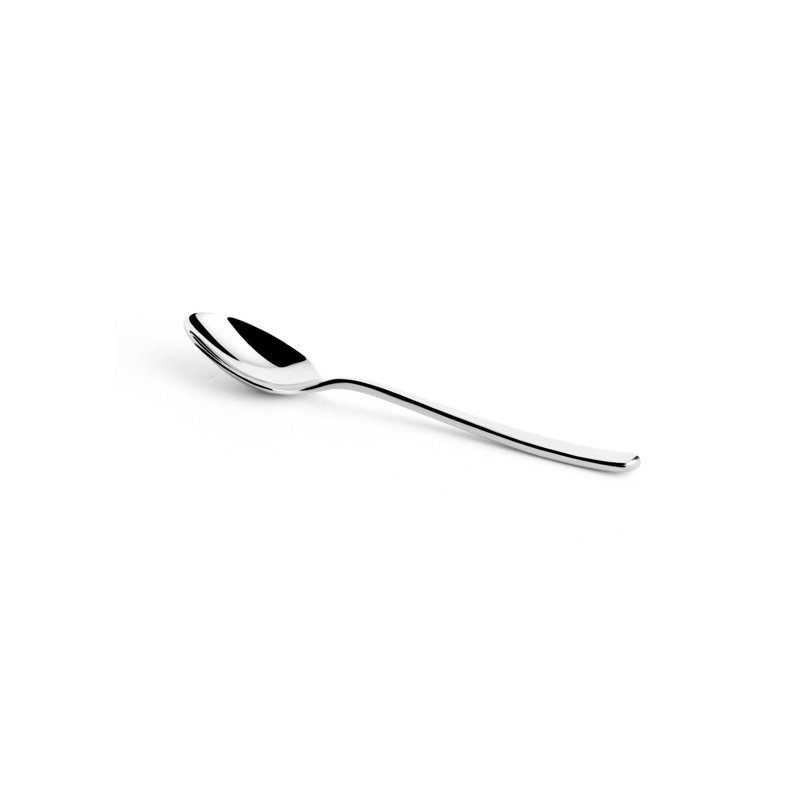 Cuillère à moka en acier inoxydable Aria | 4,4 po, argent, paquet de 12