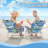 Backpack Beach Chairs (Set of 2), Folding Heavy Duty Camping Chair with Large Pockets-574638137