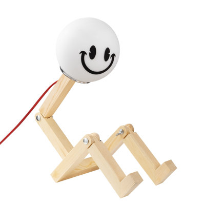 Lampe de table brune 22,05 po Yusha