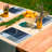 Polyester Abstract Rectangle Placemat