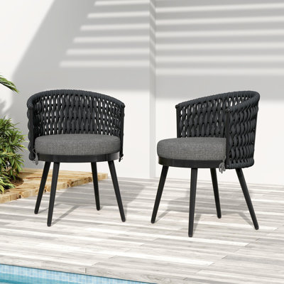 Chaise de salle à manger d'extérieur Justa