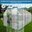 6x12 FT Polycarbonate Greenhouse Raised Base and Anchor Aluminum Heavy Duty Walk-in Greenhouses for Outdoor Backyard in All Season-124615578-124615585