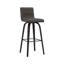 Tabouret de bar pivotant à hauteur de comptoir ou à hauteur Vienna Vienna-2118001646-2118001650-2118001637