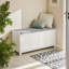 Grandview Polyester Upholstered Storage Bench