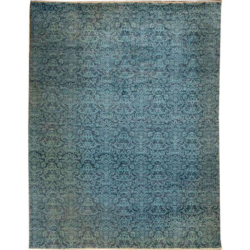 Ikat Area Rug in Blue