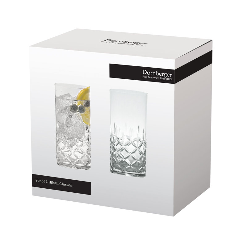 Dorchester Hiball Tumblers Fully Cut
