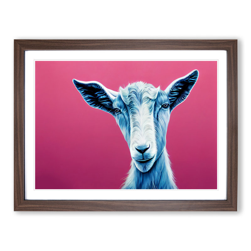 Goat In Colour Vol.3 - Single Picture Frame Print