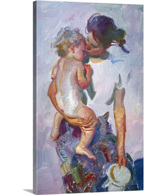 « a kiss » par john asaro-impression