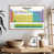 Floating Frame Natural Wood