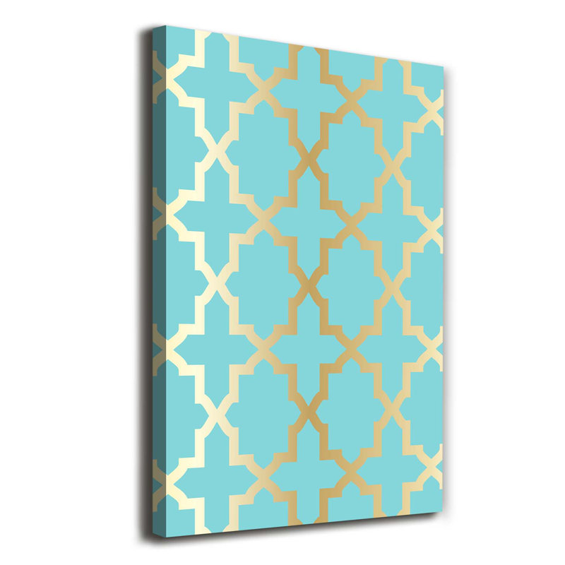 Arabic Pattern - Wrapped Canvas Print