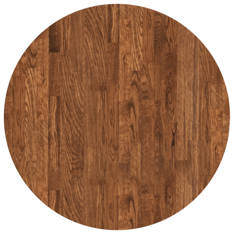 Solid Wood Table Top, 4cm H x 60cm W x 60cm D, Light Brown