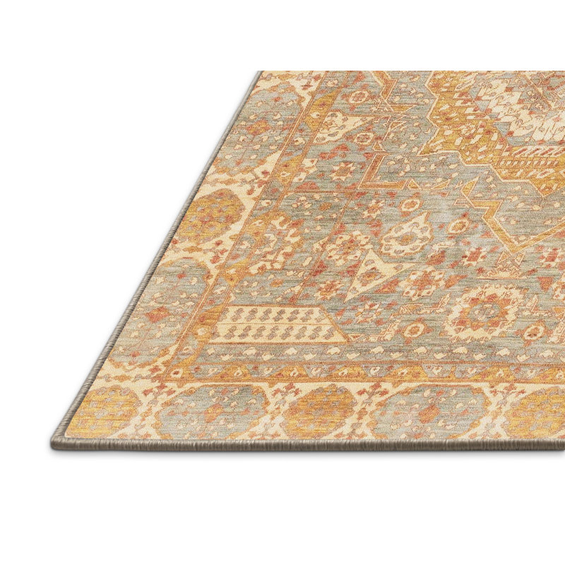 Tapis abstrait 4071, Rectangle 5 pi x 7 pi