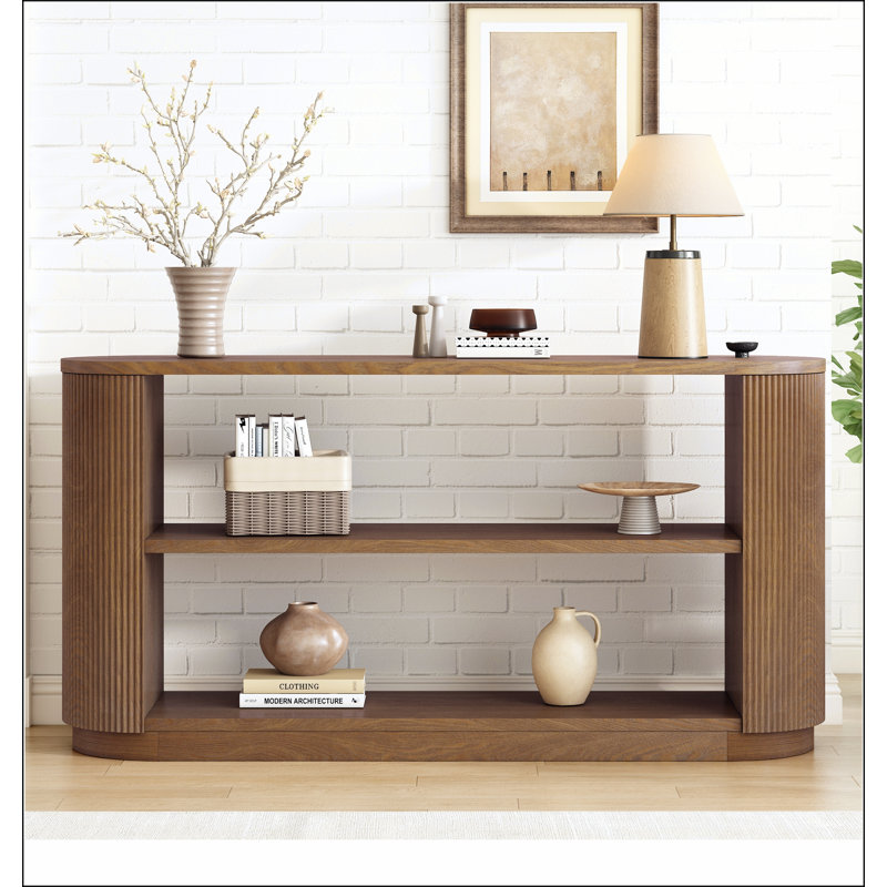 Console de vestibule moderne Mirod, Brun