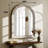 Wood Framed Wall Mirror-1811845297-1811845302