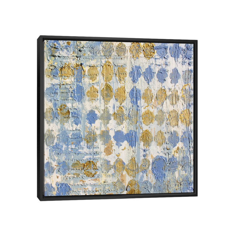 « raw texture » par irena orlov, reproduction d’art sur toile tendue, H 18 po x l 18 po x P 1,5 po, Toile encadrée noire