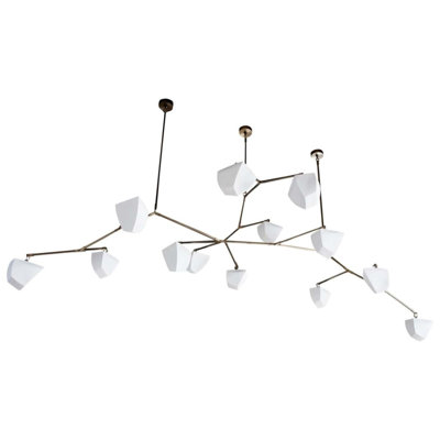 Lustre suspendu en porcelaine Cassiopeia