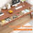 100% Solid Wood Desk 71" Mid Century Modern Desk With 3 Drawers Large 2 Person Vintage Writing Desk Simple Wooden Table For Restaurants, Home, Offices-2130650739