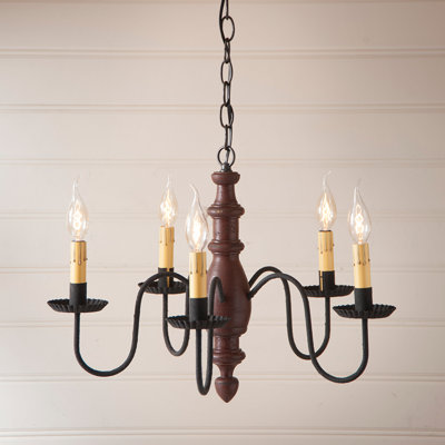 Lustree 5 lumières façon bougie/classique Vincent