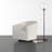 Hall Faux Leather Swivel Barrel Chair-1194730754