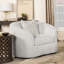 Chaise avec accoudoirs inclinés Rory Latte