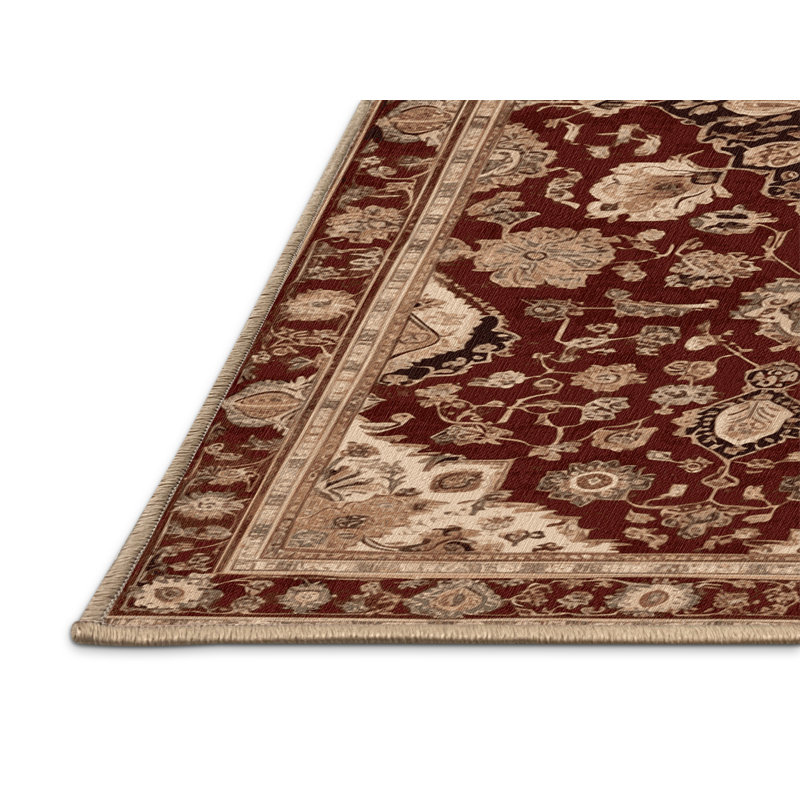 Tapis brun lavable à la machine, Tapis de couloir 2 pi x 4 pi